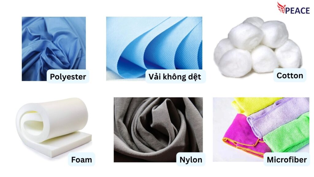 Chất liệu vải của khăn lau phòng sạch Chất liệu vải của khăn lau phòng sạch