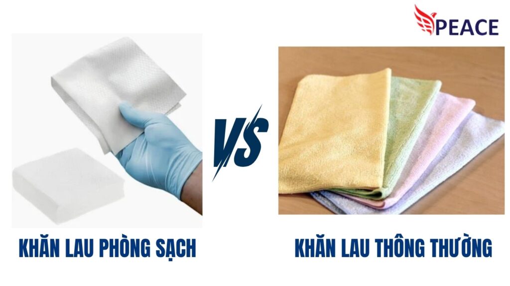 Sự khác biệt giữa khăn lau phòng sạch và khăn lau thông thường Sự khác biệt giữa khăn lau phòng sạch và khăn lau thông thường