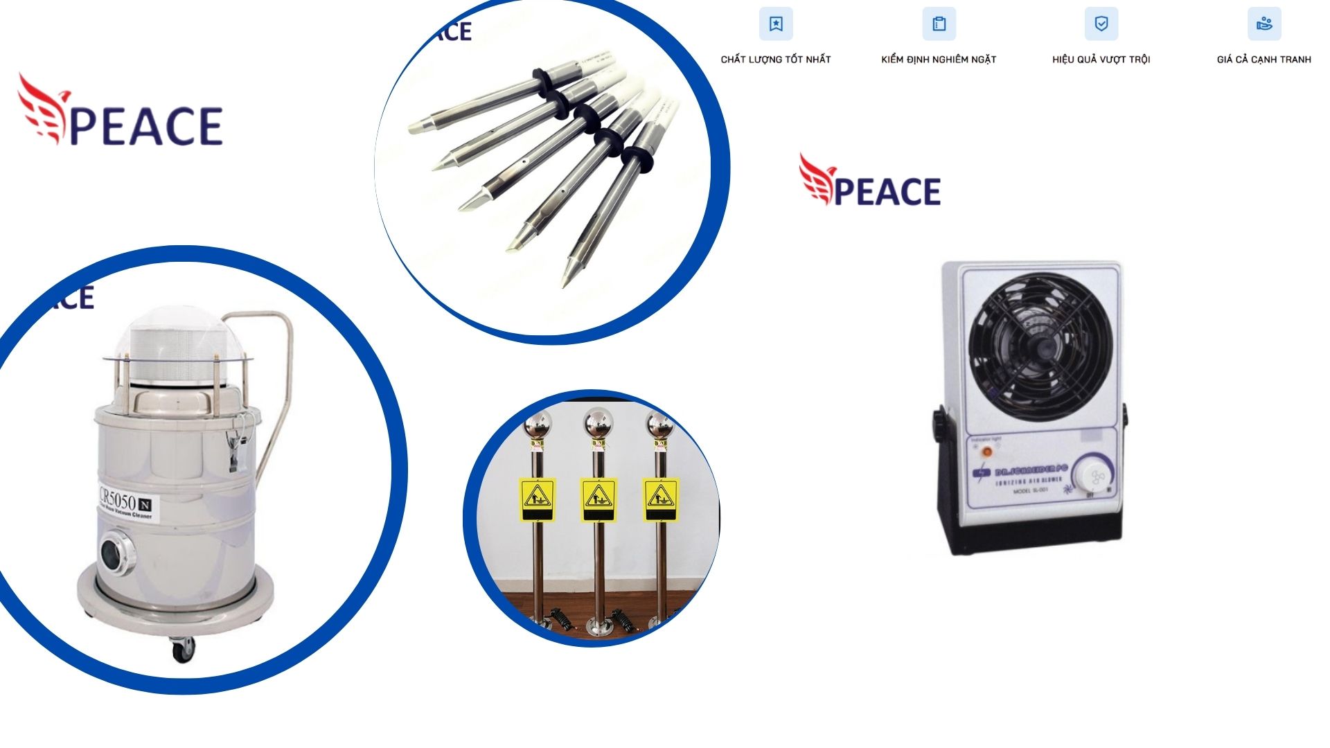 Peace Việt Nam đơn vị cung cấp thiết bị phòng sạch tại Hà Nội