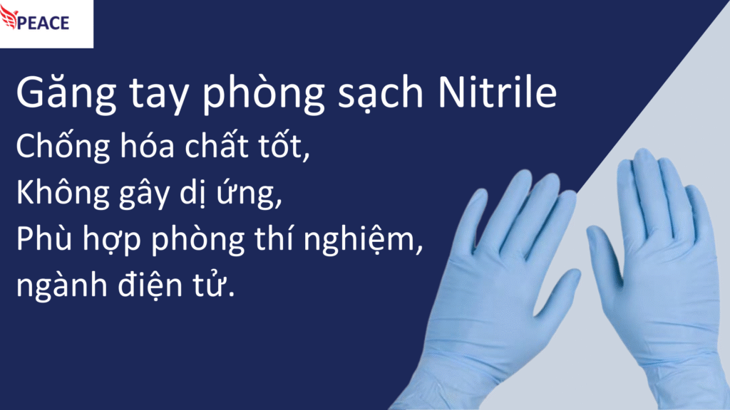 Găng tay Nitrile