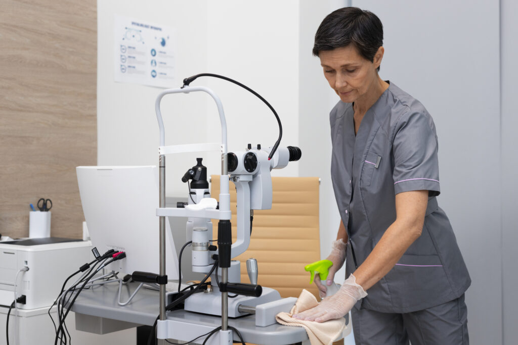 vệ sinh thiết bị phòng sạch định kỳ