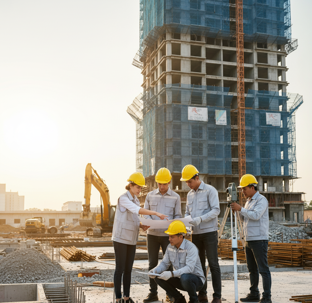 Áo gile phản quang kỹ sư