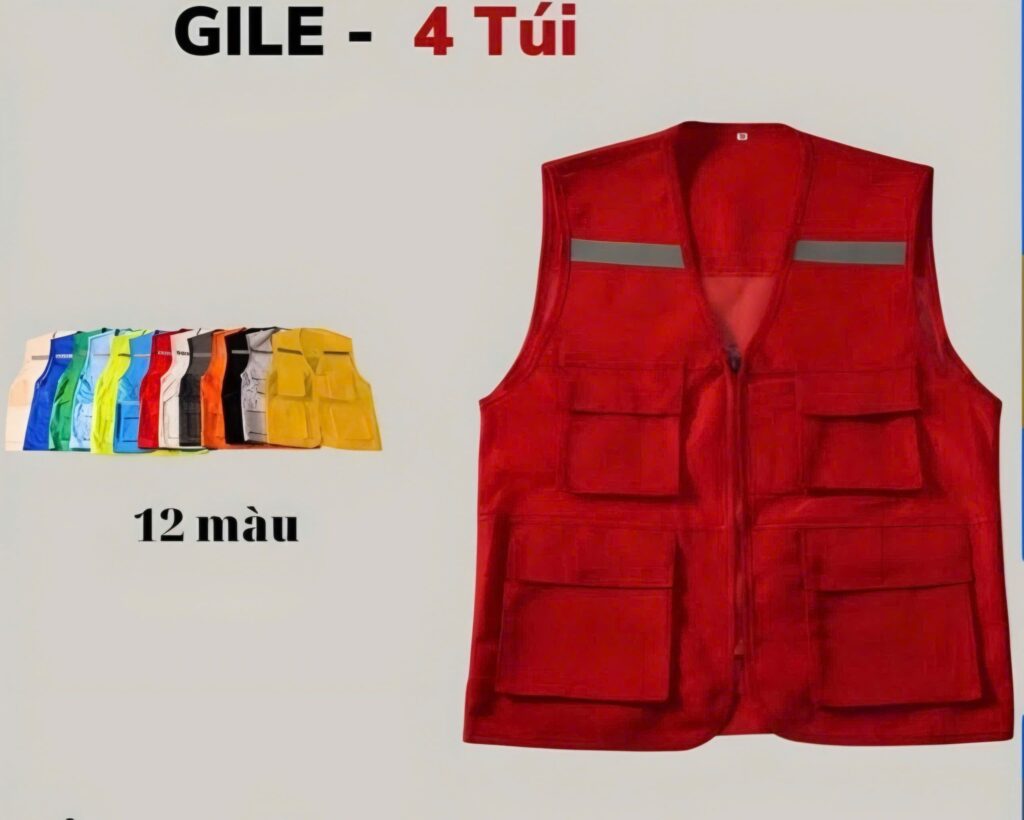 áo gile phản quang bảo hộ